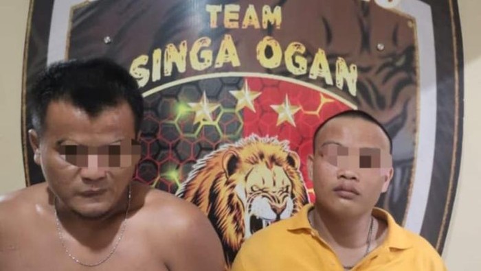 Tampang Pelaku pengeroyokan di OKU