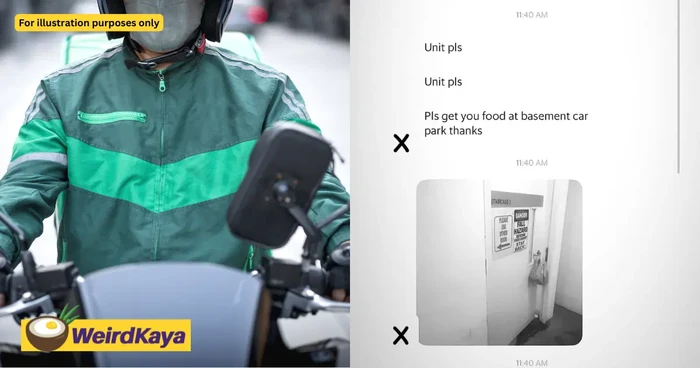 Wanita Ini Kesal karena Sopir Ojol Taruh Pesanan Makanan di Parkiran