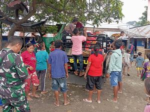 436 Warga Sumba di Bima Pulang Seusai Perdamaian soal Keributan Pasar Tente