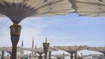 5 Fakta Unik Payung Masjid Nabawi, Jumlah hingga Jadwal Buka Tutupnya