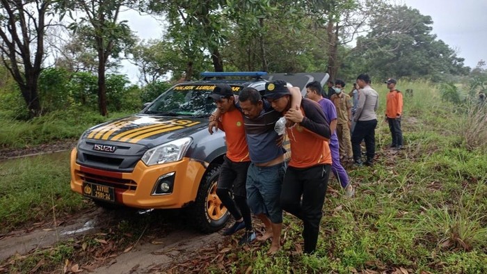 6 ABK yang berhasil dievakuasi tim SAR gabungan.