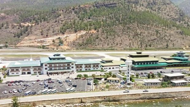 Bandara Internasional Paro di Bhutan. (Dok. doat.gov.bt)