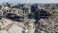 Gencatan senjata, yang mulai berlaku pada hari Minggu, menangguhkan perang yang telah berlangsung selama 15 bulan yang telah menghancurkan Jalur Gaza dan mengobarkan amarah di Timur Tengah.  