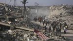 Gencatan Senjata Dimulai, Warga Gaza Pulang ke Reruntuhan Rumah