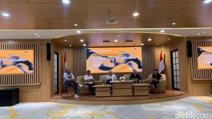 Jumpa pers Kusala Sastra Khatulistiwa 2025 Jumpa pers Kusala Sastra Khatulistiwa 2025 digelar di Aula PDS HB Jassin, TIM, Jakarta Pusat, hari ini.