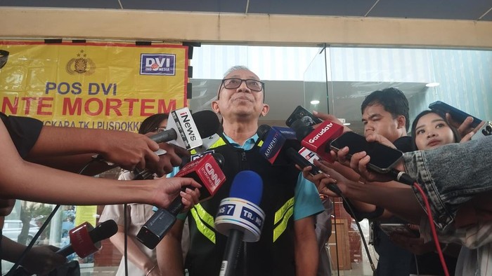 Kabid Yandokpol RS Polri Kombes Hery Wijatmoko (Fawdi/detikcom)