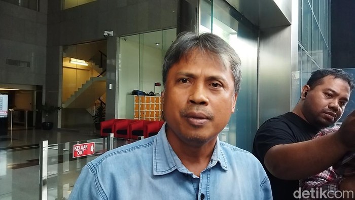Kerabat Harun Masiku, Daniel Masiku, kembali diperiksa KPK pada Senin (20/1/2025). Foto: Fadil/detikcom