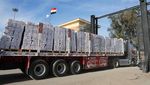 Konvoi Truk Bantuan Kemanusiaan Mulai Masuki Gaza