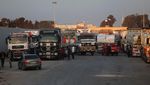 Konvoi Truk Bantuan Kemanusiaan Mulai Masuki Gaza