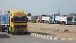 Konvoi Truk Bantuan Kemanusiaan Mulai Masuki Gaza