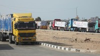 Menteri Luar Negeri (Menlu) Mesir, Badr Abdelatty, mengatakan pada Sabtu (18/1) bahwa perjanjian gencatan senjata itu mengatur masuknya 600 truk per hari ke Jalur Gaza, termasuk 50 truk bahan bakar.  