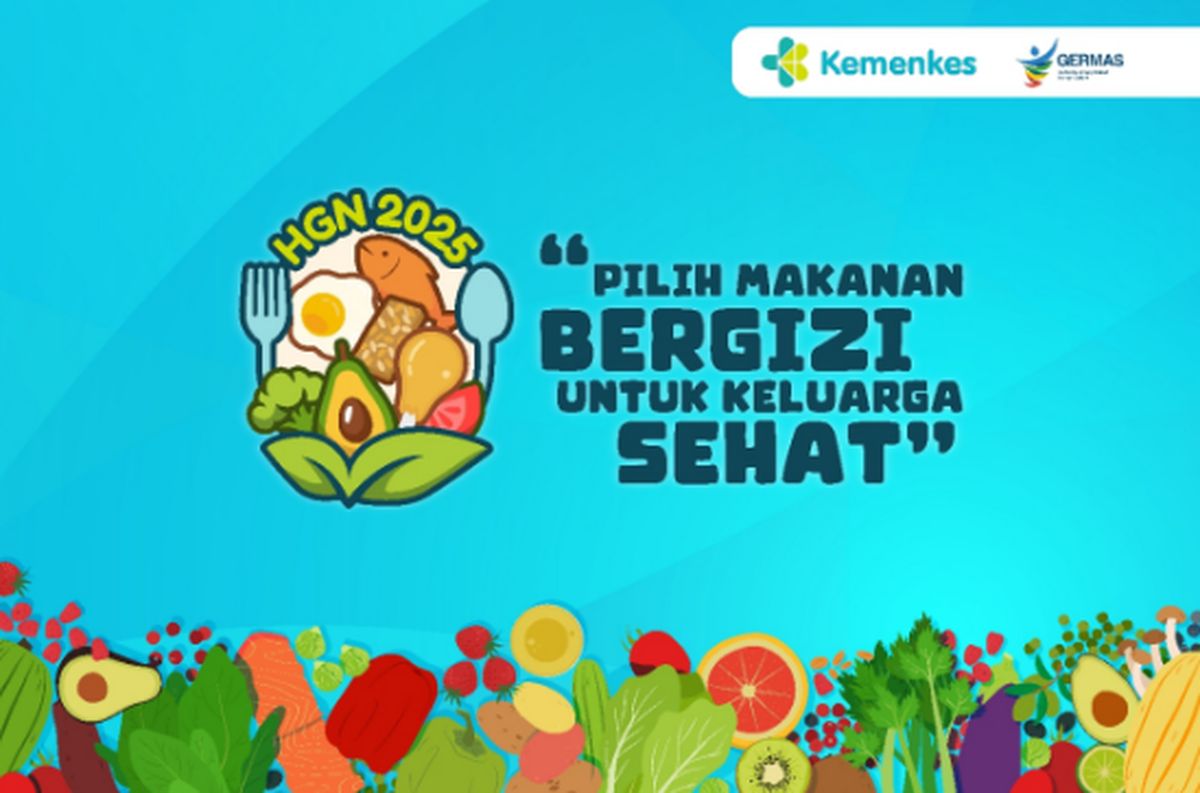 Hari Gizi Nasional 2025: Tema dan Logo Peringatan