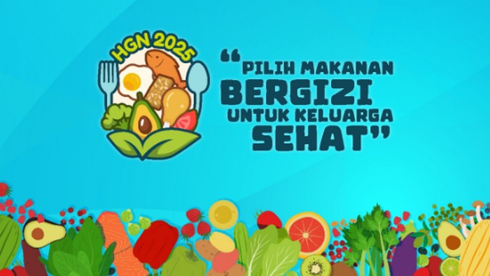 Logo Hari Gizi Nasional 2025
