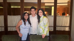 Maia Estianty dan calon besan yang tak lain adalah keluarga Alyssa Daguise bertemu guna membahas soal rencana pernikahan dengan Al Ghazali. Foto: instagram Maia Estianty