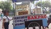 Bakpao Jawa gerobakan di Jl.Raya Lenteng Agung bisa dicoba. Menawarkan bakpao yang 100% halal, dengan isian kacang, cokelat, dan ayam. Foto : Google Review