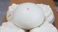 Dijamin puas menikmati bakpao jumbo di Bakpao Berkah Jaya 3 yang lokasinya ada di Kemanggisan, Jakarta Barat. Harganya Rp 8 ribu, tapi isiannya melimpah dan rasanya sedap. Foto  : istimewa
