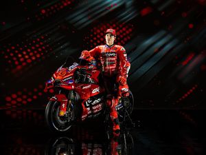 Ini Penampilan Perdana Marc Marquez dalam Seragam Ducati