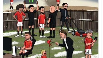 Situasi MU saat ini yang kacau balau. Foto: X.com