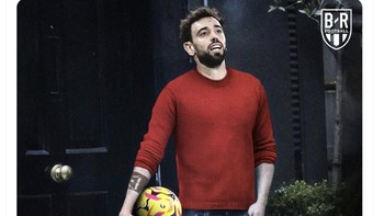 Shot on target MU semalam hanya saat Bruno Fernandes menendang penalti. Foto: X.com