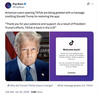 Meme Trump TikTok
