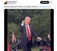 Meme Trump TikTok