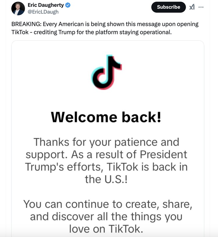Meme Trump TikTok