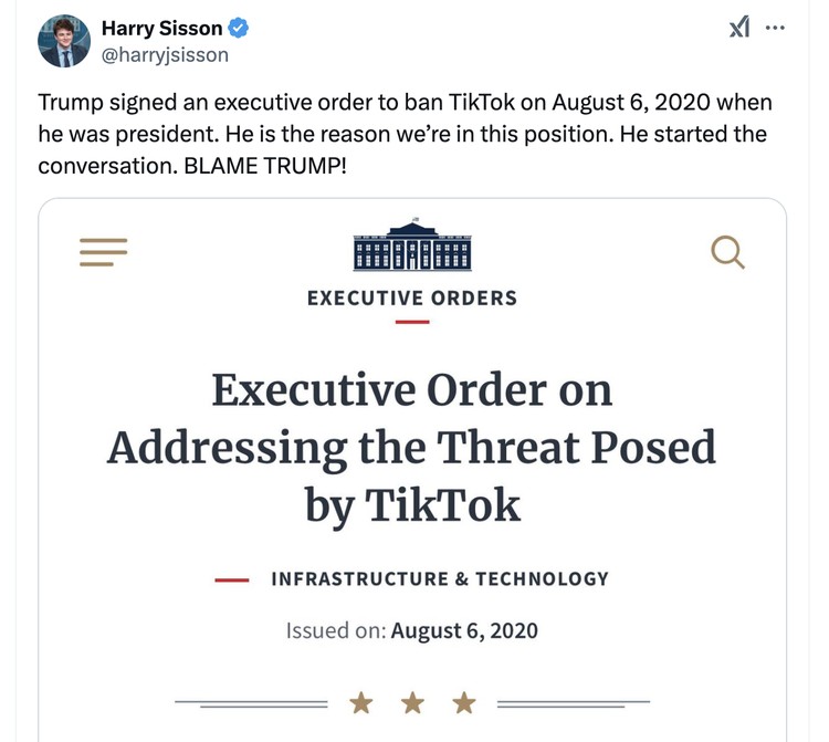 Meme Trump TikTok