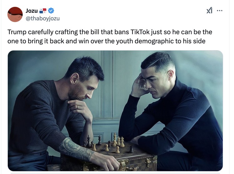Meme Trump TikTok