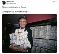Meme Trump TikTok