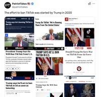Meme Trump TikTok