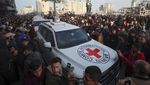 Momen Detik-detik Hamas Bebaskan 3 Sandera Israel