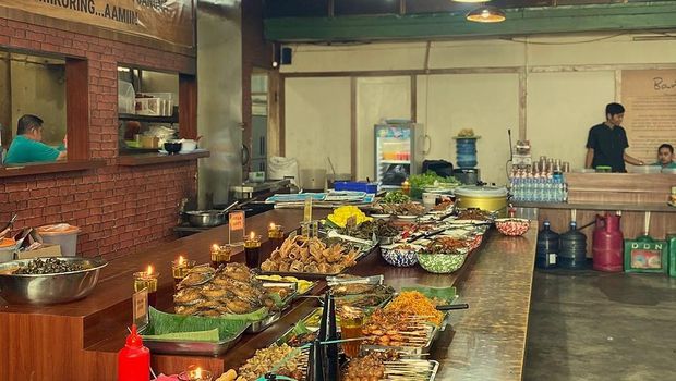 Masakan di Nasi Bancakan Bandung