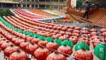 Pemasangan 5.000 Lampion Sambut Imlek di Deli Serdang