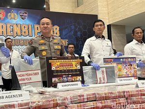 Bongkar 3 Situs Judol, Polri Sita Uang Rp 61 Miliar