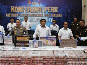 Potret Uang Rp 61 Miliar yang Diamankan Bareskrim dari 3 Situs Judi Online
