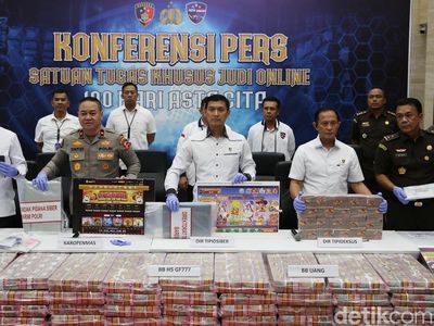 Potret Uang Rp 61 Miliar yang Diamankan Bareskrim dari 3 Situs Judi Online