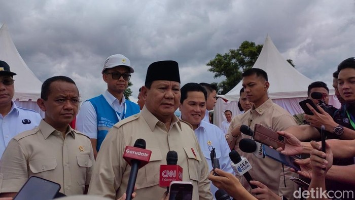 Prabowo meresmikan PLTA Jatigede