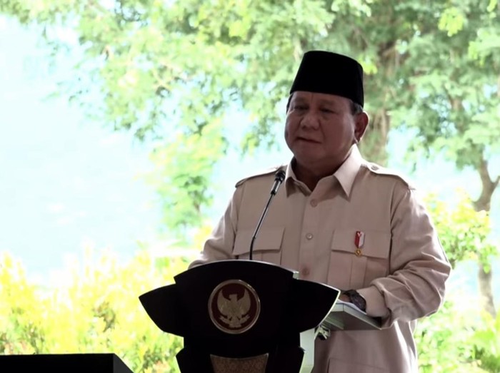 Presiden Prabowo Subianto meresmikan 26 pembangkit listrik dan 11 gardu induk (Tangkapan layar YouTube Setpres RI)