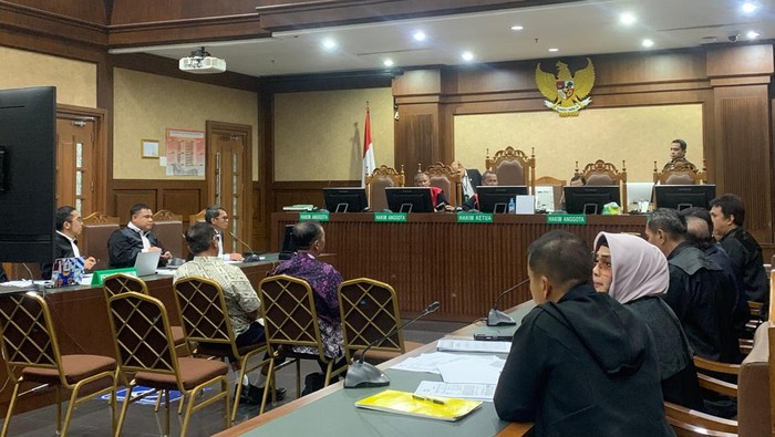 Sidang kasus korupsi proyek Basarnas (Mulia/detikcom)
