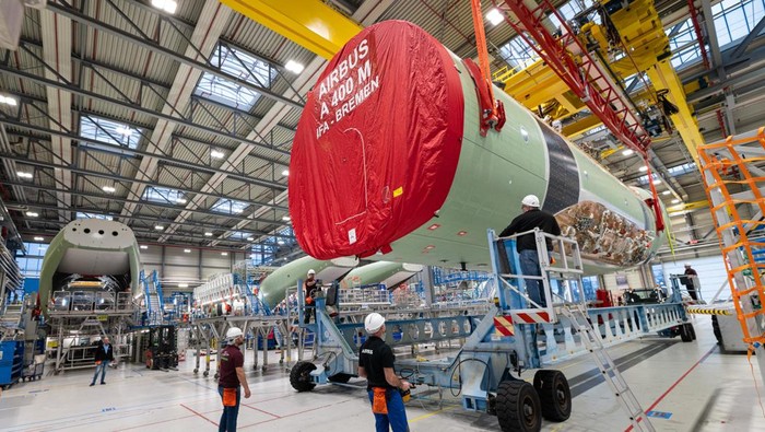 Airbus A400M 2 pesawat Airbus A400M pesanan Prabowo hampir rampung