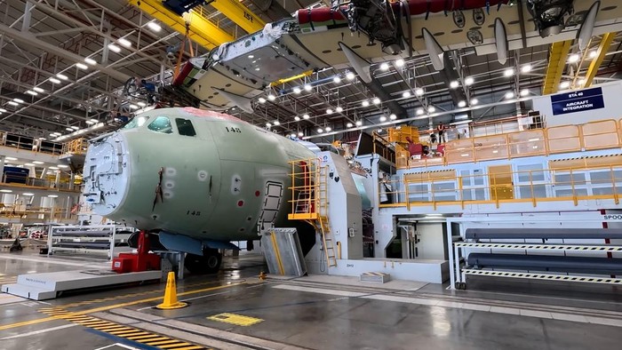 2 pesawat Airbus A400M pesanan Prabowo hampir rampung