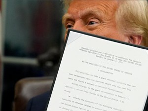 Deretan Kebijakan dan Pernyataan Kontroversial Donald Trump Usai Dilantik