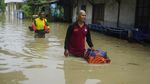 Penampakan Banjir di Kendal Akibat Jebolnya Tanggul Kali Bodri