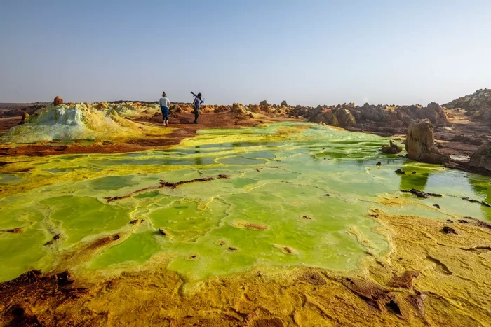Danau Pembunuh, Depresi Danakil di Ethiopia
