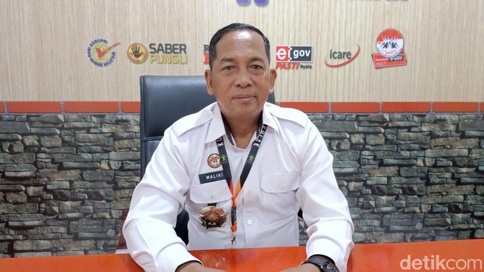 Kakanwil Ditjenpas NTT, Maliki, saat diwawancarai di ruang kerjanya, Selasa (21/1/2025).