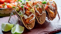Trump juga menyukai tacos. Makanan favoritnya ini disebutkan ketika masa kampanye saat dirinya menikmati taco bowl. Foto: iStock/site news