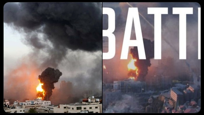 Electronic Arts dan DICE, penerbit dan pengembang game battlefield, dituduh mengangkat gambar perang di kehidupan nyata, pada karya seni digital untuk game terbarunya. Diduga inspirasinya berasal dari konflik antara Israel dan Palestina.