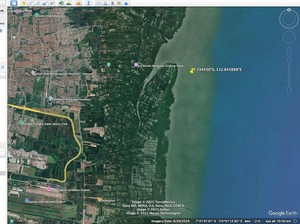 Mirip Tangerang, HGB 656 Hektare Ditemukan di Laut Surabaya