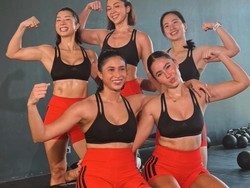 7 Foto Kompak Jennifer Bachdim Workout Bareng Andrea Bimo - Aghniny Haque