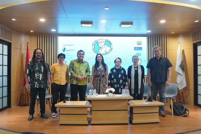 Jumpa pers Festival SeAbad Pram digelar di Aula PDS HB Jassin, TIM, Jakarta Pusat, hari ini.